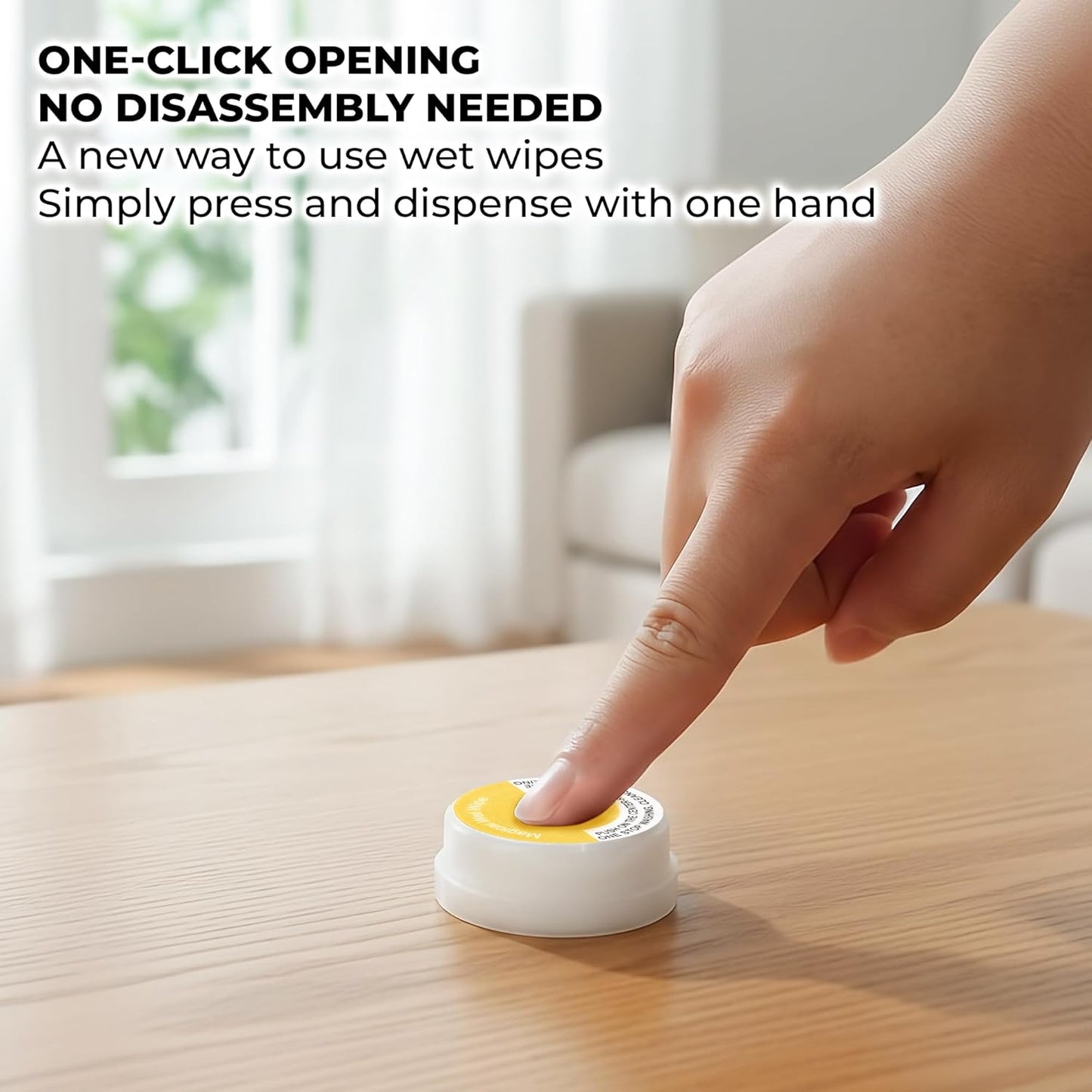 Lemon Scented Hand Wipes (10 PCS)