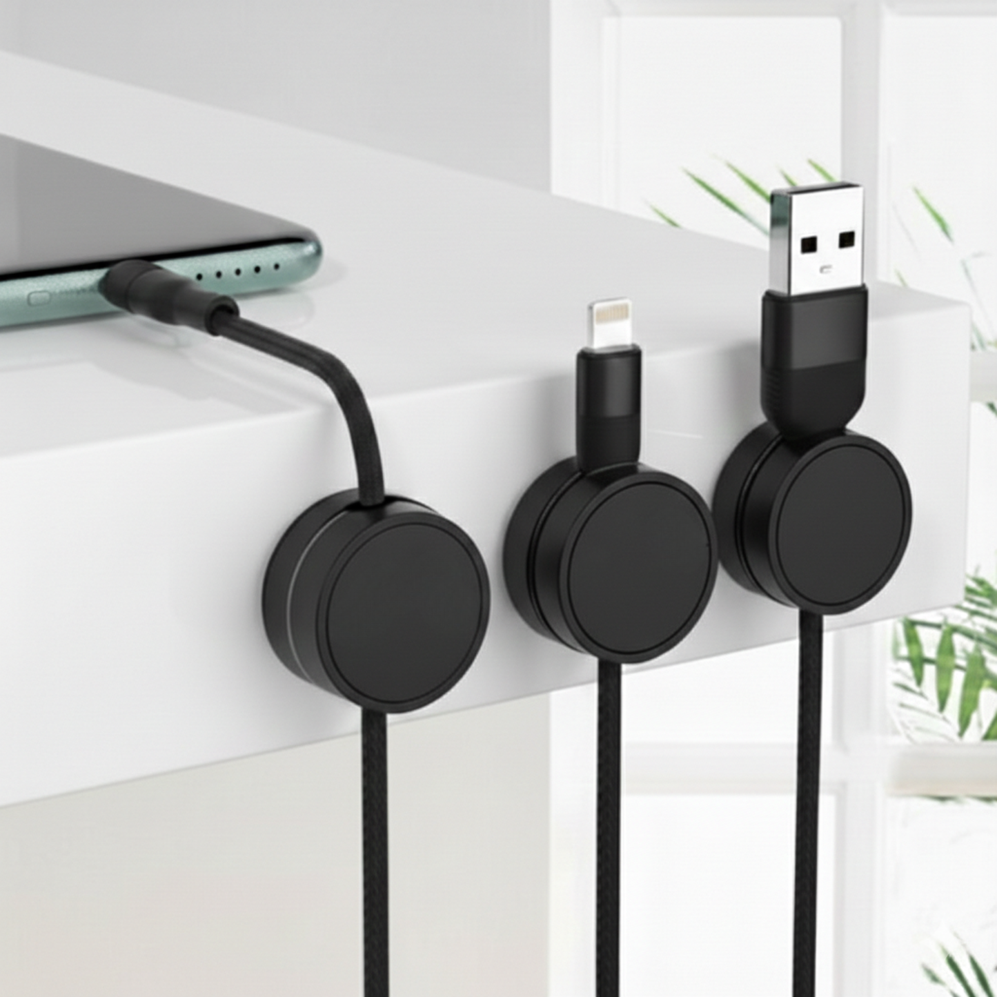 Charging Cable Magnetic Organizer
