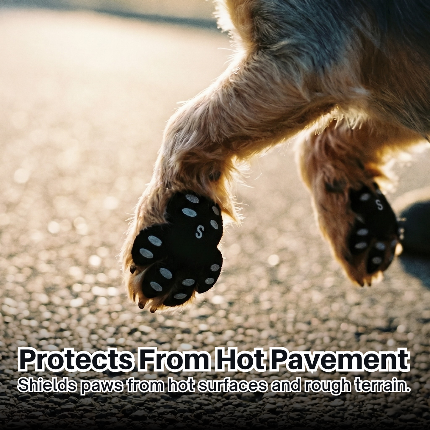 4 PCS Dog Paw Pad Protectors