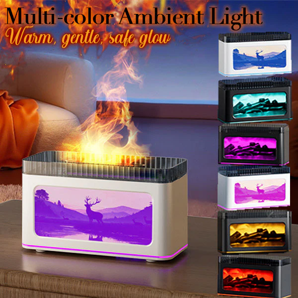 Simulated Fireplace USB Atomizing Diffuser