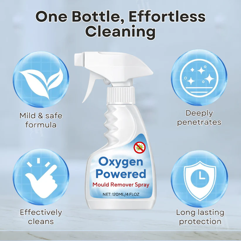 Oxygen Powered Mould Remover Spray