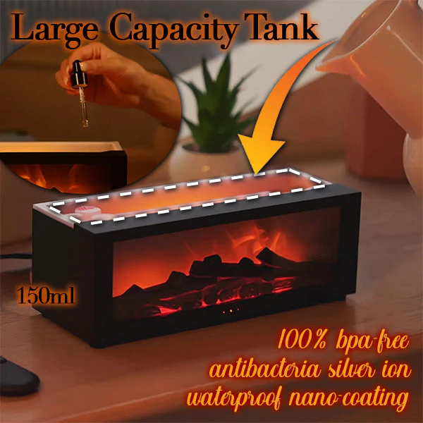 Simulated Fireplace USB Atomizing Diffuser