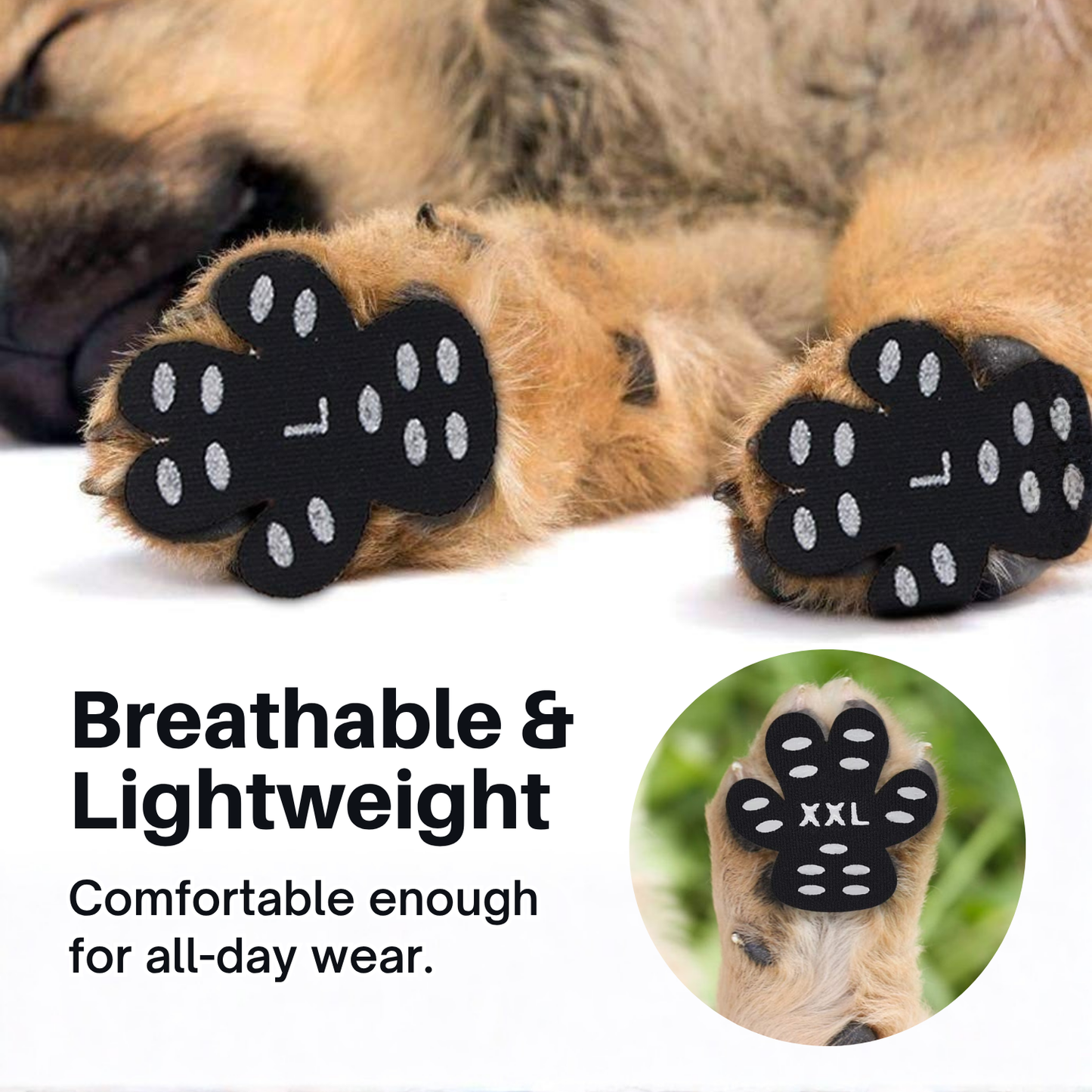 4 PCS Dog Paw Pad Protectors