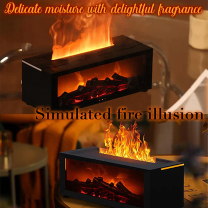Simulated Fireplace USB Atomizing Diffuser