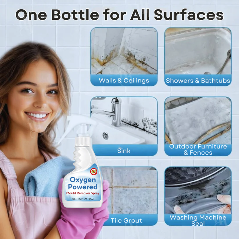 Oxygen Powered Mould Remover Spray