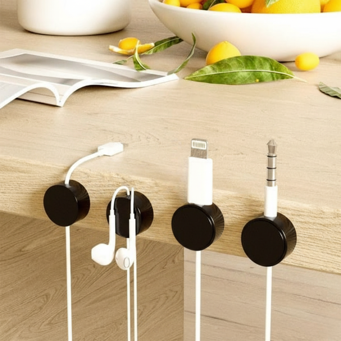 Charging Cable Magnetic Organizer