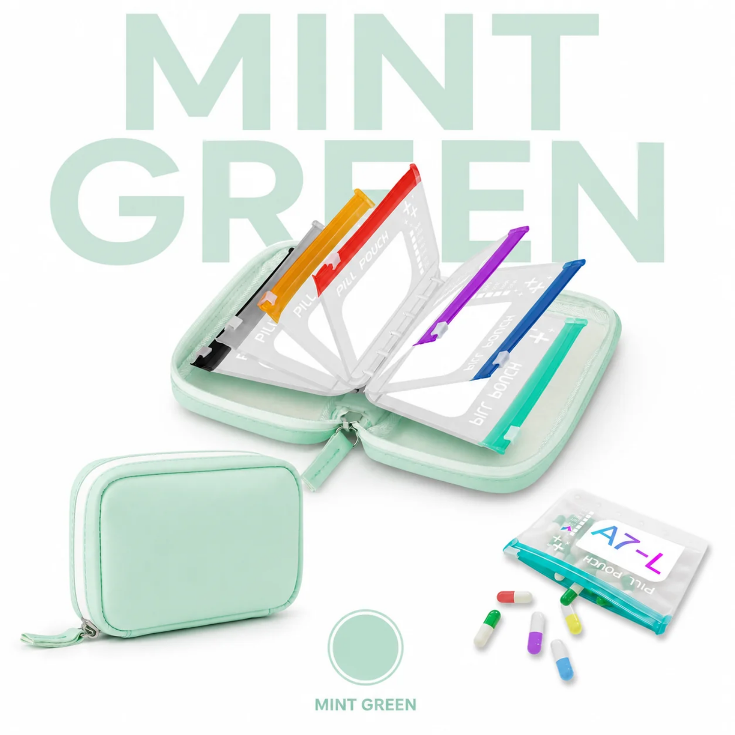 Travel Medicine & Supplement Organiser