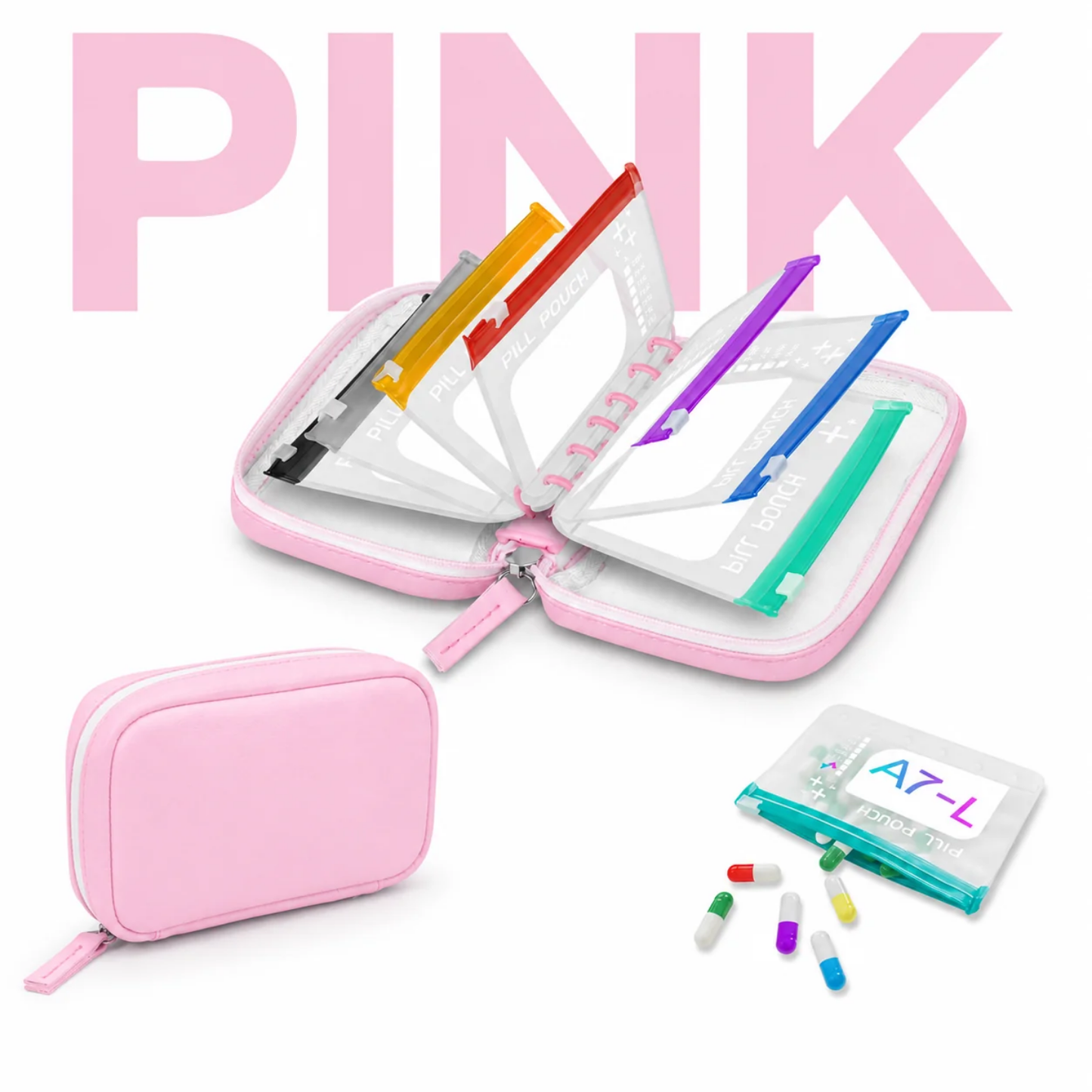 Travel Medicine & Supplement Organiser