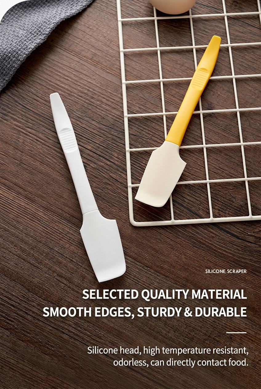 Silicone Jar Spatulas with Long Handle