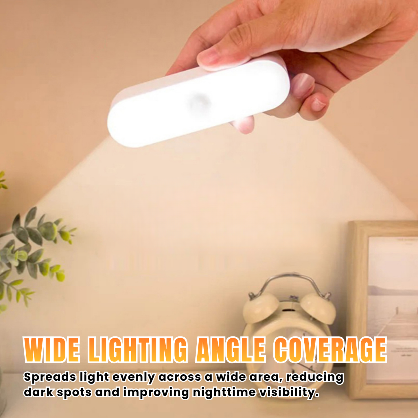 LED Motion Sensor Rechargeable Night Light