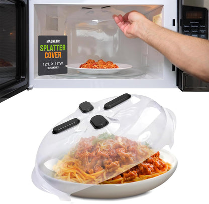 BPA-Free Magnetic Splatter Cover
