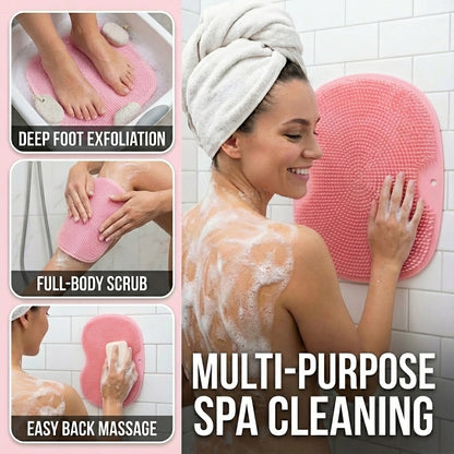 Shower Foot & Back Scrubber Massage Pad