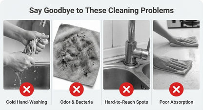 Hands-Free Squeeze-Dry Mini Sponge Mop