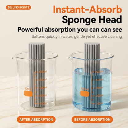Hands-Free Squeeze-Dry Mini Sponge Mop