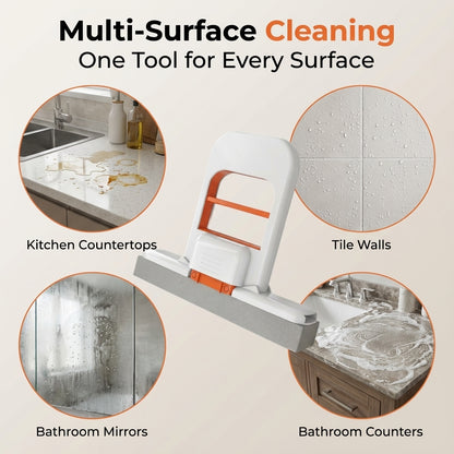 Hands-Free Squeeze-Dry Mini Sponge Mop