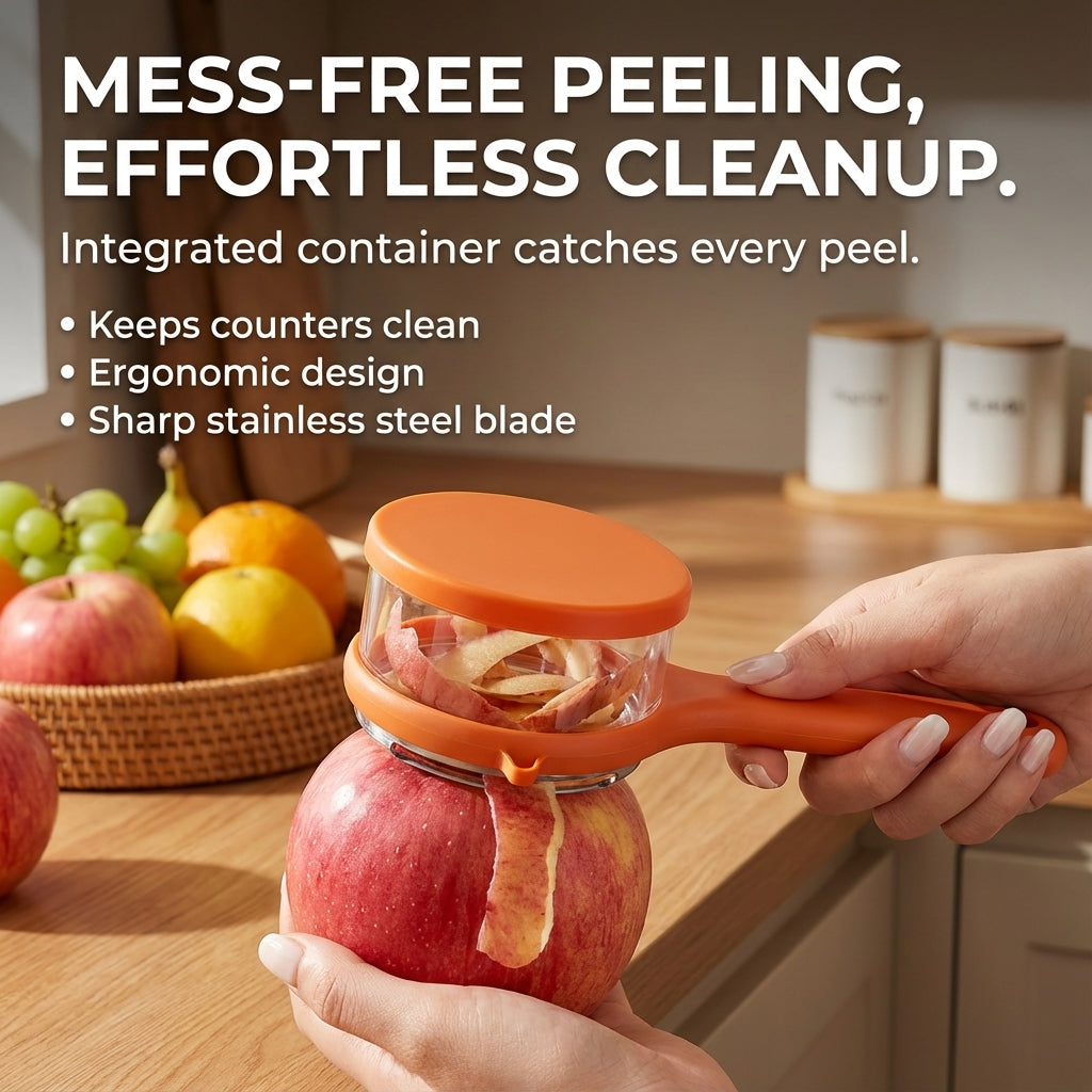 Dual-Edge Peeler with Built-In Storage PRO