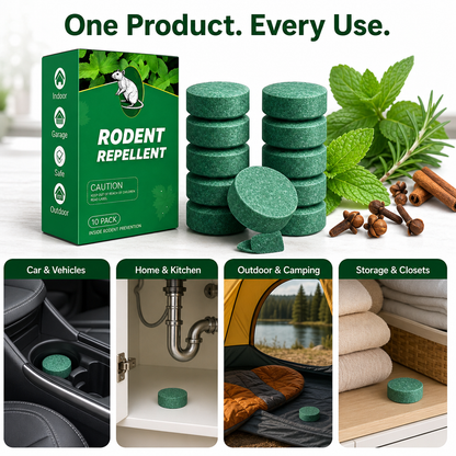Rodent Repellent Peppermint Oil Control Pest Repellent Pods For Vehicle & Home Pro
