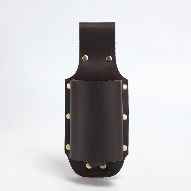Leather Belt Water Bottle Holder