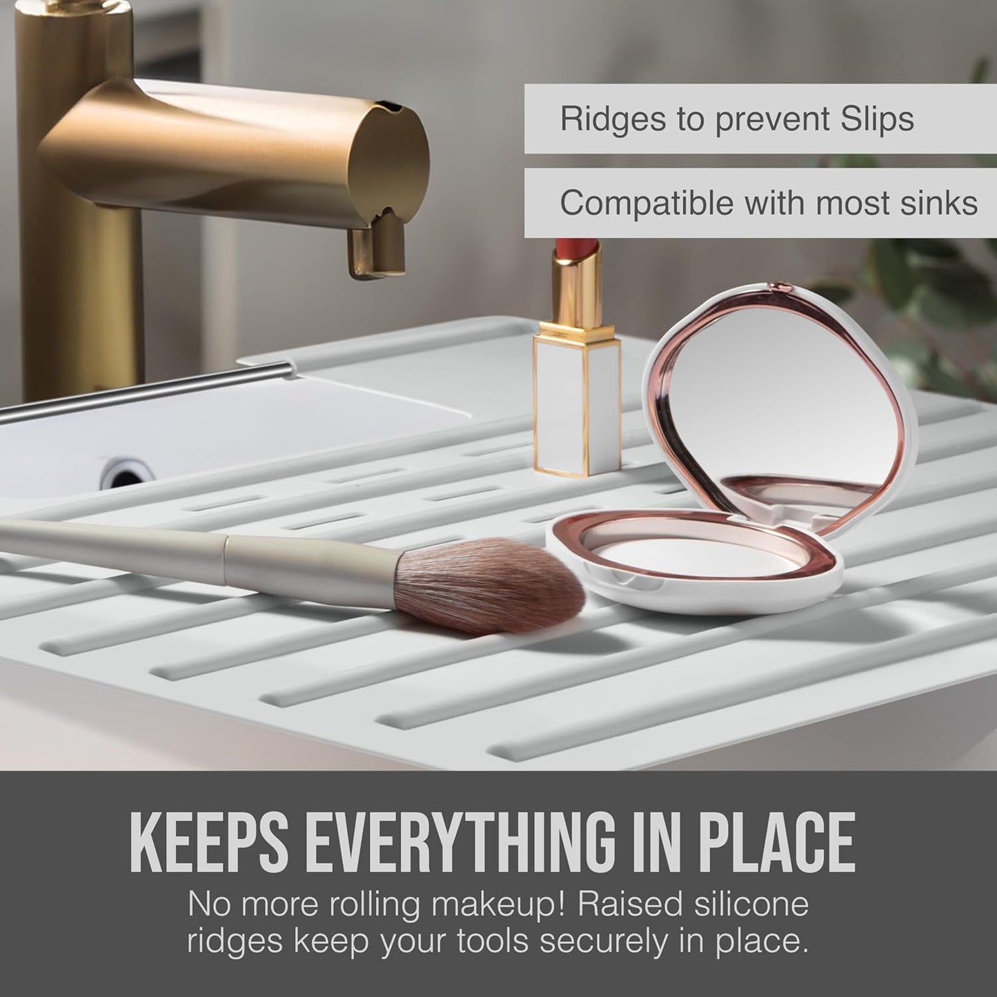 Heat Resistant Silicone Bathroom Sink Cover