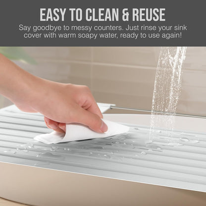 Heat Resistant Silicone Bathroom Sink Cover