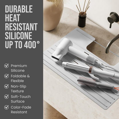 Heat Resistant Silicone Bathroom Sink Cover