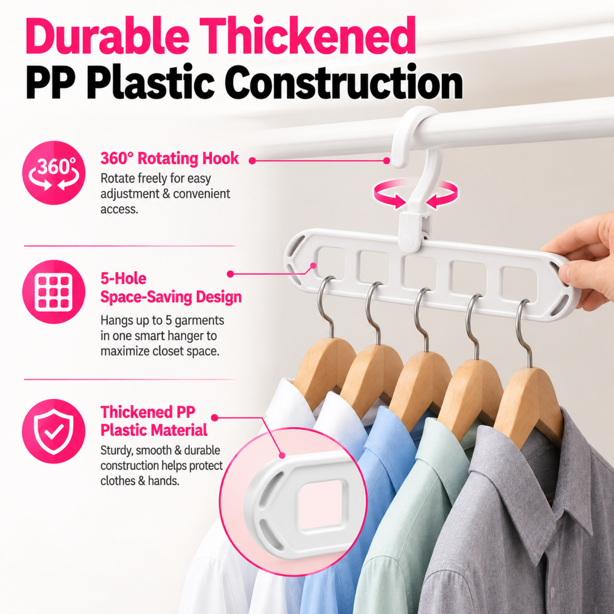 5-in-1 Smart Hanger