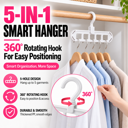5-in-1 Smart Hanger