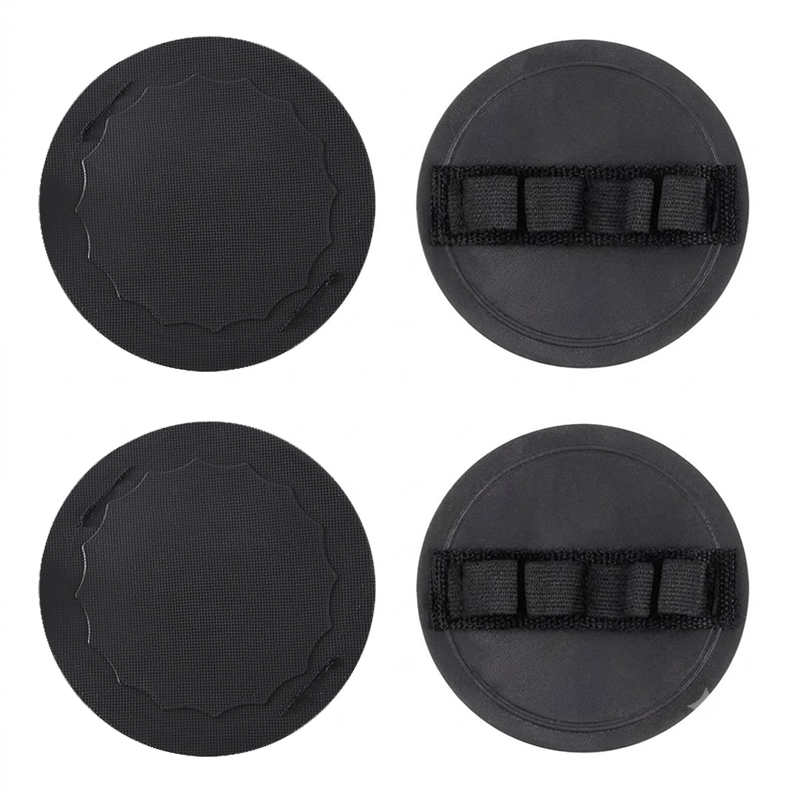Soft Rubber Shower Scrubber (4 PCS)