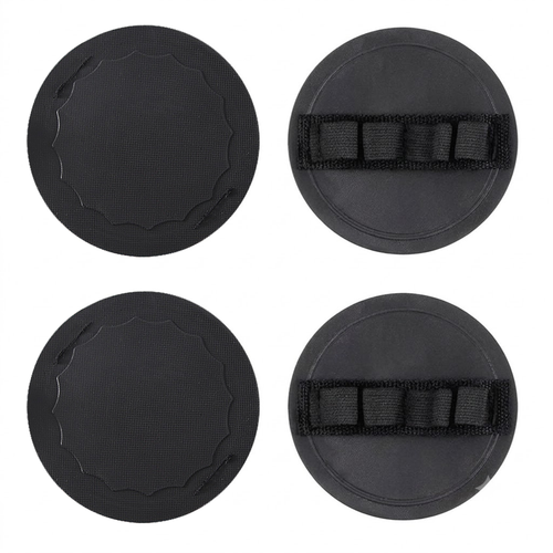 Soft Rubber Shower Scrubber (4 PCS)