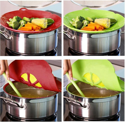 Boil Over Safeguard Spill Stopper Lid Cover