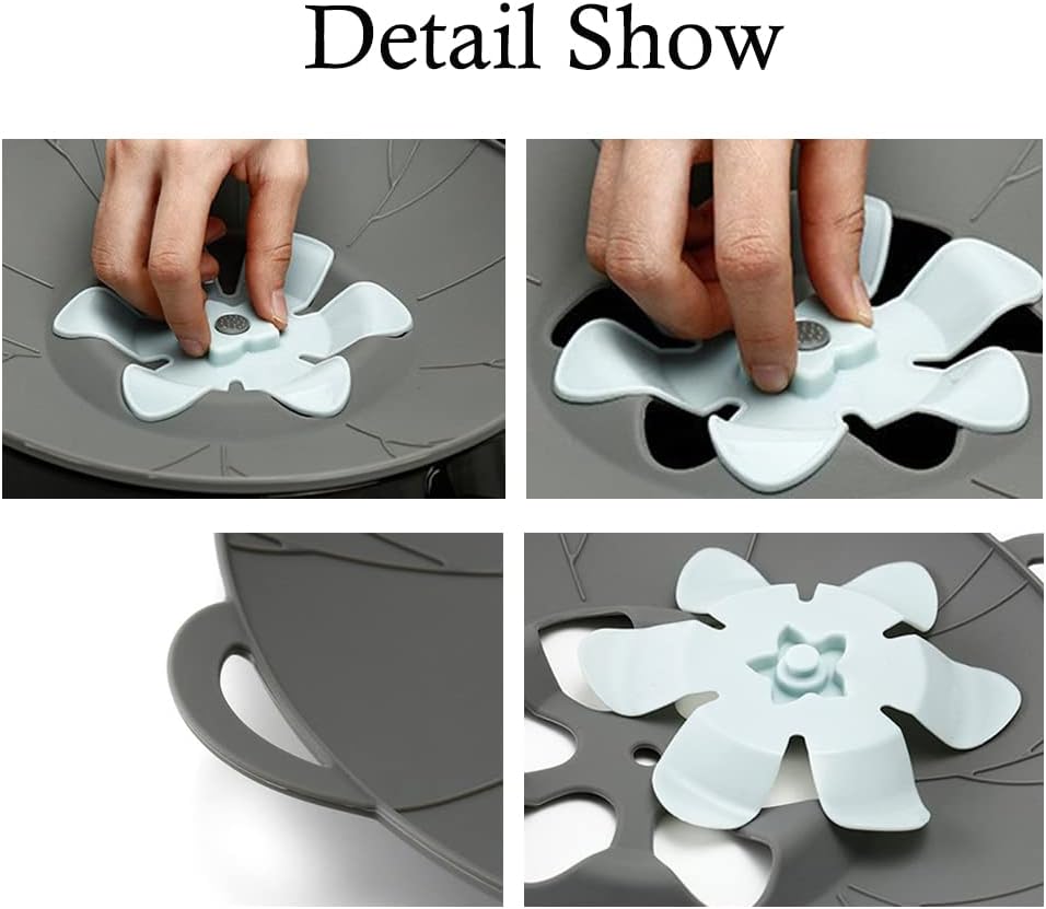 Boil Over Safeguard Spill Stopper Lid Cover