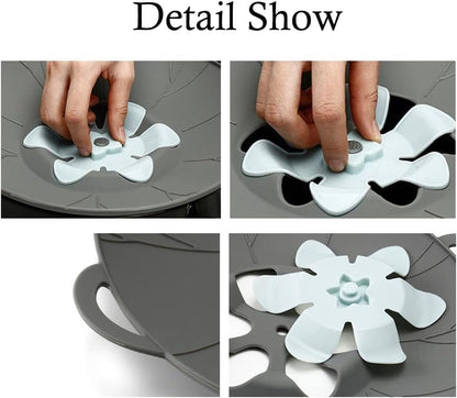 Boil Over Safeguard Spill Stopper Lid Cover