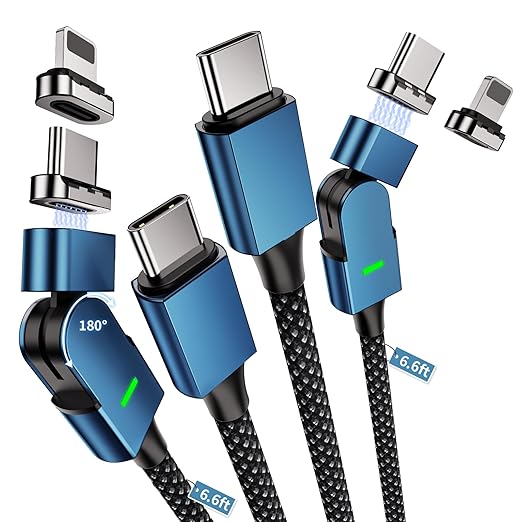 Magic Spin Cable- Fast Charging Cable for Mobile Phones and Electronics