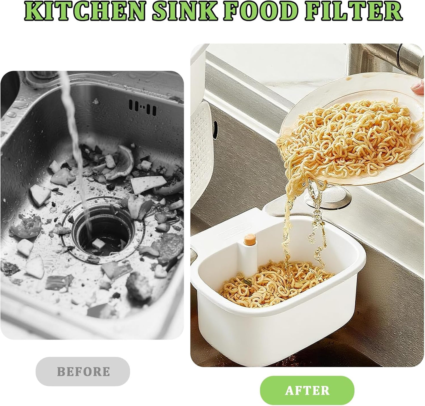 Kitchen Sink Drain Strainer Basket