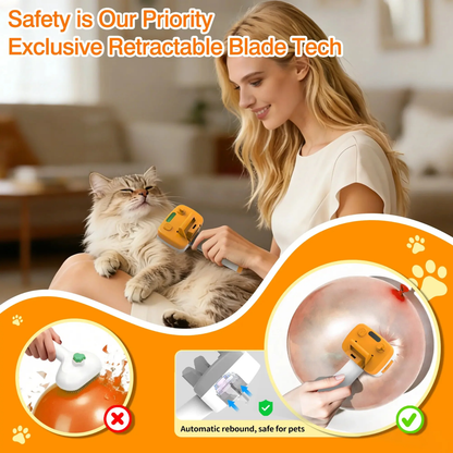 Pet Steam Brush for Dogs & Cats