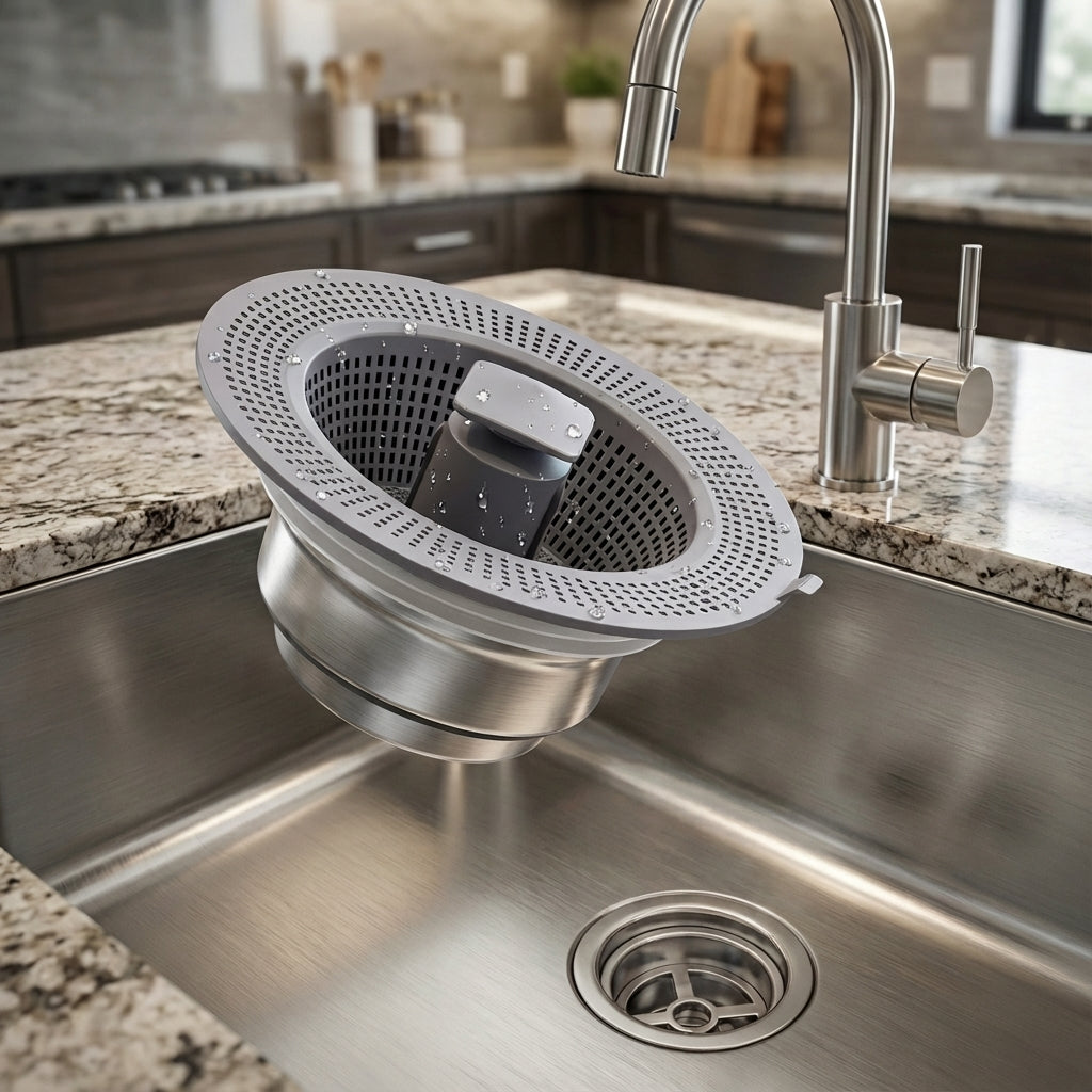 All-in-One Sink Drain Strainer