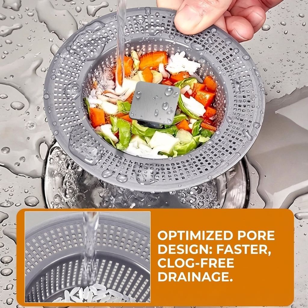 All-in-One Sink Drain Strainer