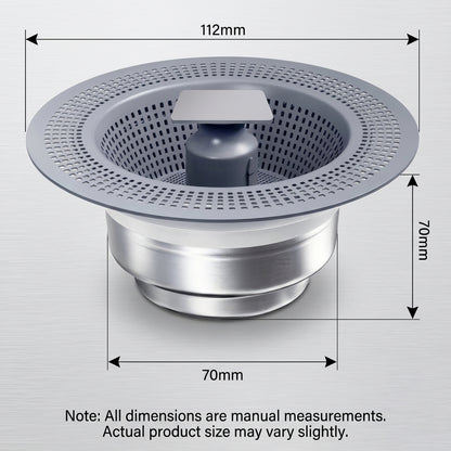 All-in-One Sink Drain Strainer