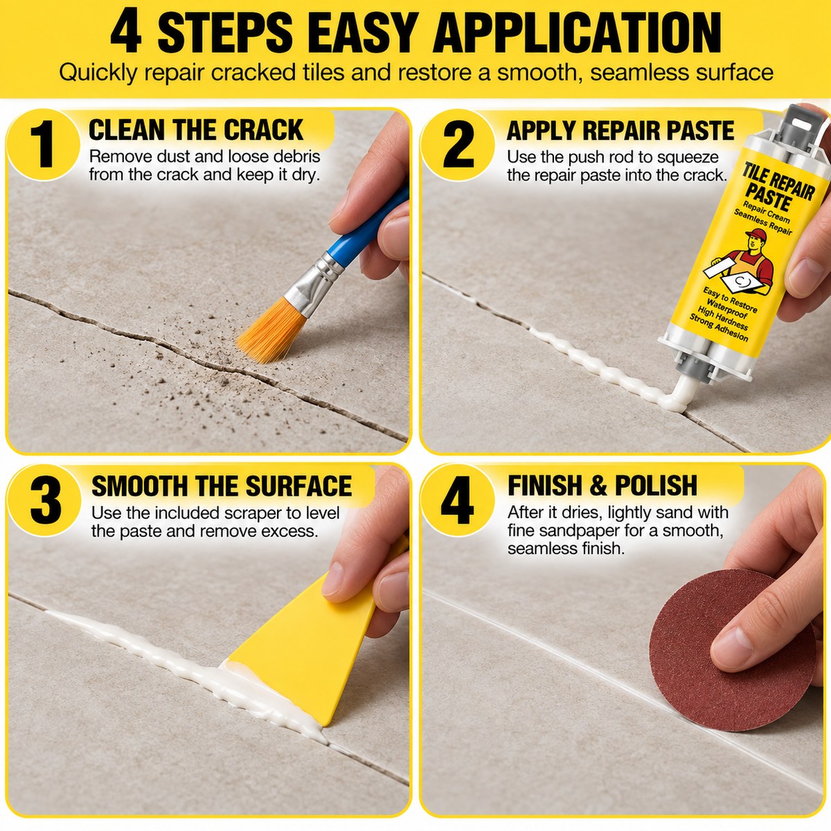 Multi-functional Tile & Stone Crack Repair Kit
