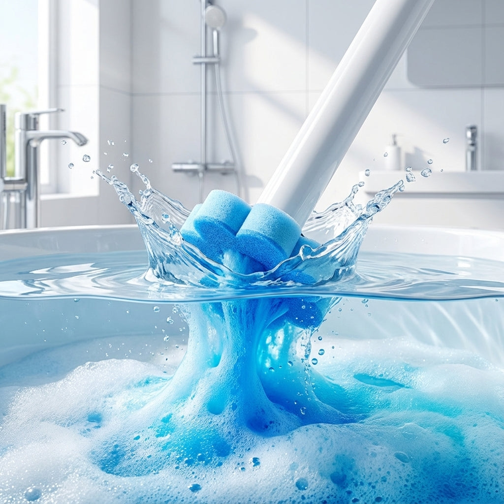 Disposable Toilet Brush Set