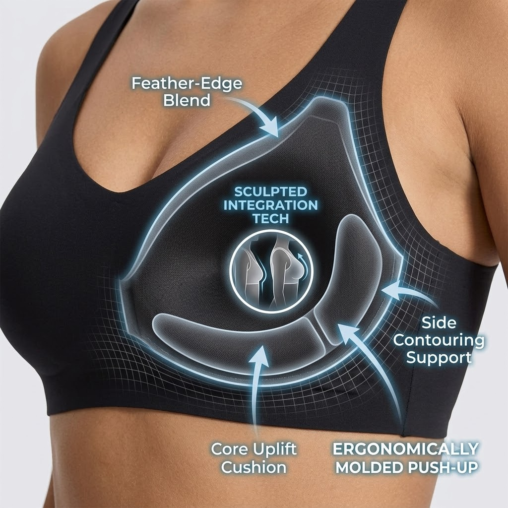 Wireless Comfy Push Up Bras
