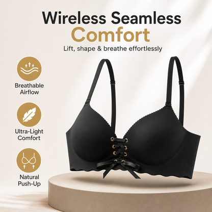 Women’s Seamless Breathable Push-Up Support Bra