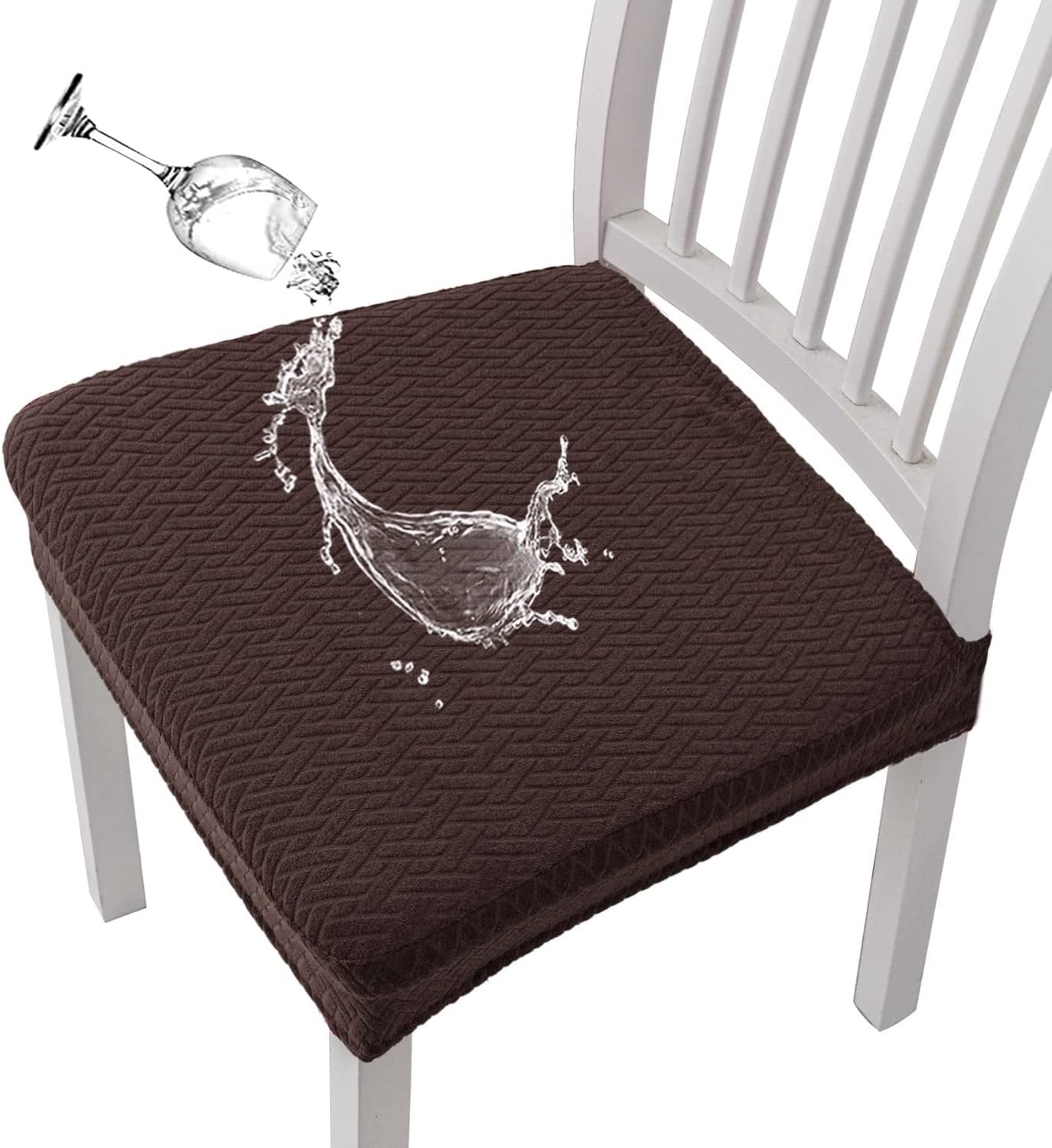 Waterproof Jacquard Chair Seat Covers! Durable, Stylish & Easy-Clean