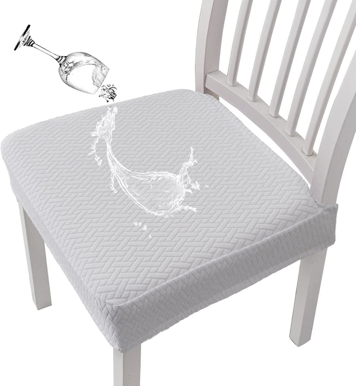 Waterproof Jacquard Chair Seat Covers! Durable, Stylish & Easy-Clean