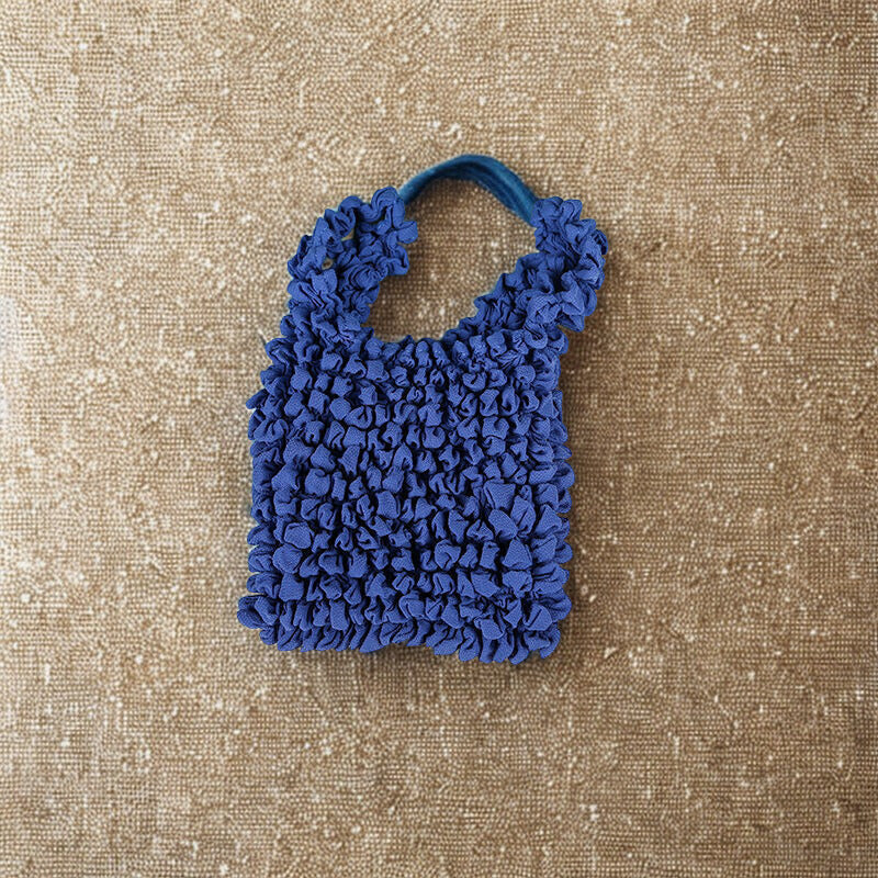 Premium Stretchable Pleated Reusable Eco-Friendly Tote Shopping Bag