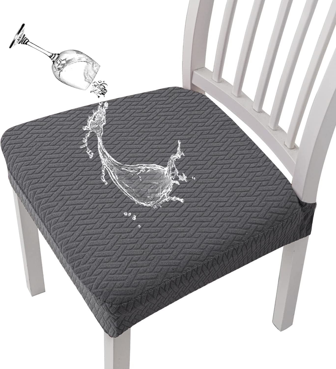 Waterproof Jacquard Chair Seat Covers! Durable, Stylish & Easy-Clean