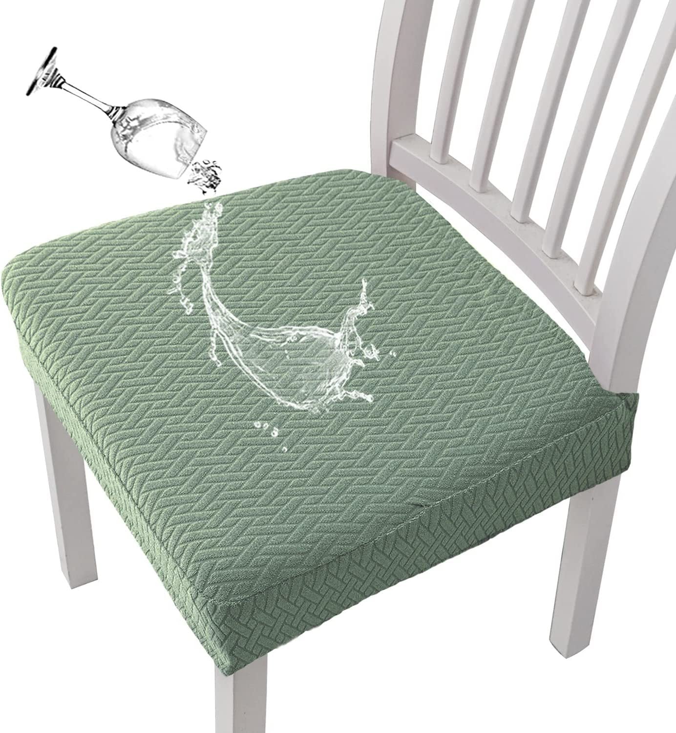 Waterproof Jacquard Chair Seat Covers! Durable, Stylish & Easy-Clean