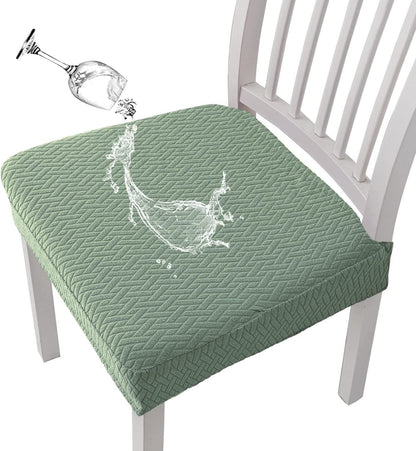 Waterproof Jacquard Chair Seat Covers! Durable, Stylish & Easy-Clean