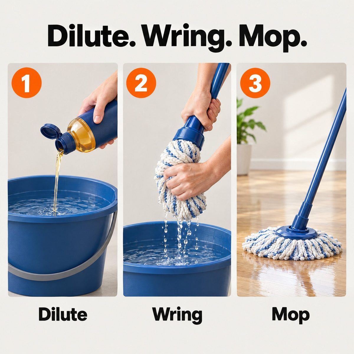 How to use the 5-in-1 Floor Cleaner