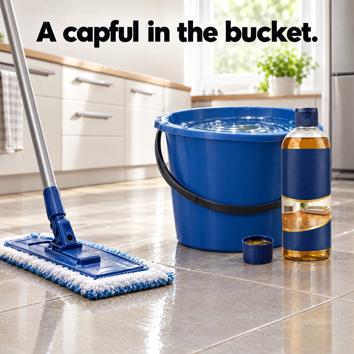 5-in-1 Floor Cleaner in use